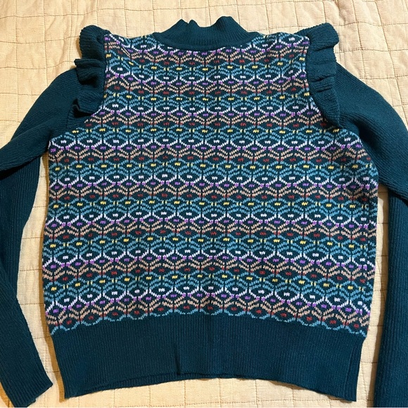 LOFT Ruffle Sweater - Picture 3 of 3